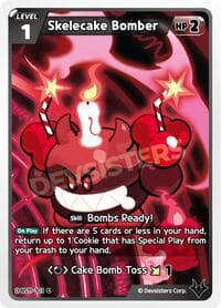 Skelecake Bomber - The Dark Enchantress War - CookieRun: Braverse TCG card