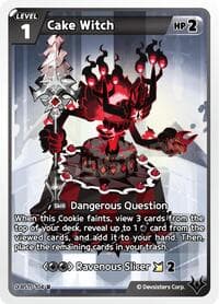 Cake Witch - The Dark Enchantress War - CookieRun: Braverse TCG card