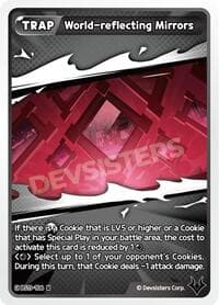 World-reflecting Mirrors - The Dark Enchantress War - CookieRun: Braverse TCG card