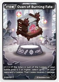 Oven of Burning Fate - The Dark Enchantress War - CookieRun: Braverse TCG card