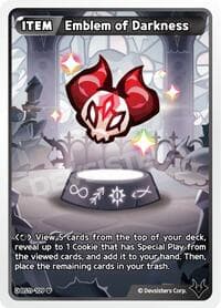 Emblem of Darkness - The Dark Enchantress War - CookieRun: Braverse TCG card