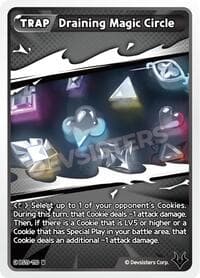 Draining Magic Circle - The Dark Enchantress War - CookieRun: Braverse TCG card