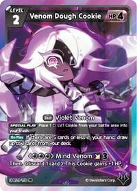 Venom Dough Cookie - The Dark Enchantress War - CookieRun: Braverse TCG card