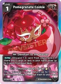 Pomegranate Cookie - The Dark Enchantress War - CookieRun: Braverse TCG card