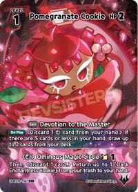 Pomegranate Cookie (SSR) - The Dark Enchantress War - CookieRun: Braverse TCG card
