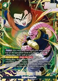 Majin Buu : Evil - ST01-035 (Alternate Art) - Story Booster 01 - Dragon Ball Super: Fusion World card