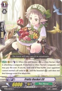 Fruits Basket Elf - BT08: Blue Storm Armada - Cardfight Vanguard card