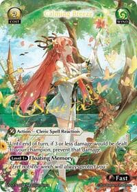 Calming Breeze (CSR) (Curio Foil) - Supporter Pack 4 - Grand Archive TCG card
