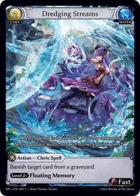 Dredging Streams (Curio Foil) - Supporter Pack 4 - Grand Archive TCG card