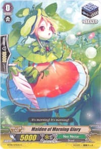 Maiden of Morning Glory - BT08: Blue Storm Armada - Cardfight Vanguard card