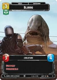 Blurrg - Ashes of the Empire - Weekly Play Promos - Star Wars: Unlimited card