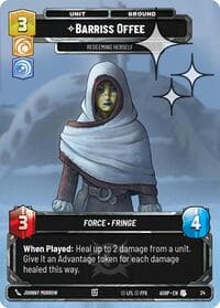 Barriss Offee (Foil) - Ashes of the Empire - Weekly Play Promos - Star Wars: Unlimited card