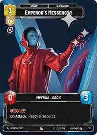 Emperor's Messenger (Foil) - Ashes of the Empire - Weekly Play Promos - Star Wars: Unlimited card