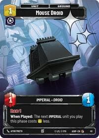 Mouse Droid (Foil) - Ashes of the Empire - Weekly Play Promos - Star Wars: Unlimited card