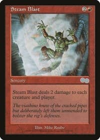 Steam Blast - Urza's Saga - Magic: The Gathering card