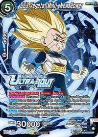 SS3 Vegeta (Mini), New Power (Event Pack 19) - Tournament Promotion Cards - Dragon Ball Super: Masters card