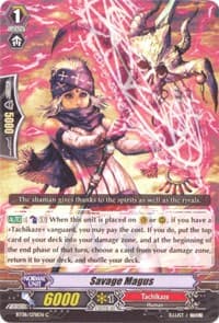 Savage Magus - BT08: Blue Storm Armada - Cardfight Vanguard card
