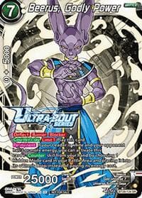 Beerus, Godly Power (Event Pack 19) - Tournament Promotion Cards - Dragon Ball Super: Masters card