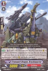 Transport Dragon, Brachioporter - BT08: Blue Storm Armada - Cardfight Vanguard card