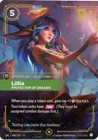 Lillia, Protector of Dreams - Riftbound Organized Play Promotional Cards - Riftbound: League of Legends Trading Card Game card