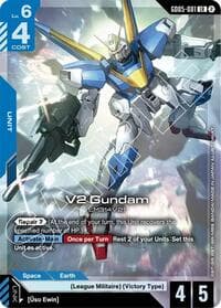 V2 Gundam - Freedom Ascension - Gundam Card Game card