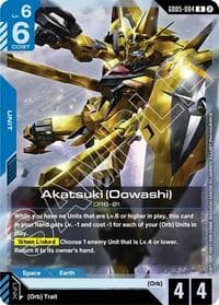 Akatsuki (Oowashi) - Freedom Ascension - Gundam Card Game card