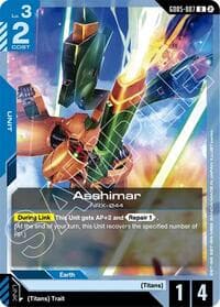 Asshimar - Freedom Ascension - Gundam Card Game card