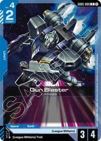 Gun Blaster - Freedom Ascension - Gundam Card Game card