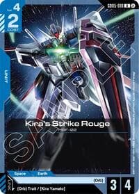 Kira's Strike Rouge - Freedom Ascension - Gundam Card Game card
