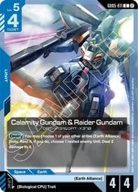Calamity Gundam & Raider Gundam - Freedom Ascension - Gundam Card Game card