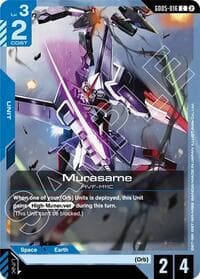 Murasame - Freedom Ascension - Gundam Card Game card