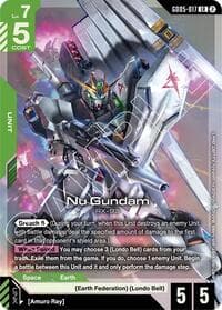 Nu Gundam (GD05-017) - Freedom Ascension - Gundam Card Game card