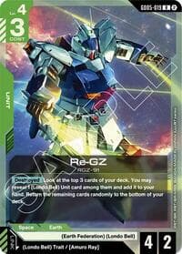 Re-GZ - Freedom Ascension - Gundam Card Game card