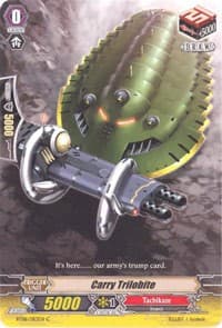 Carry Trilobite - BT08: Blue Storm Armada - Cardfight Vanguard card