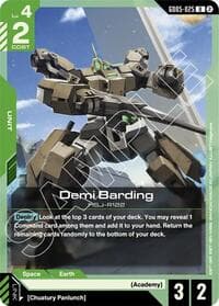 Demi Barding - Freedom Ascension - Gundam Card Game card