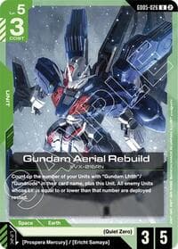 Gundam Aerial Rebuild - Freedom Ascension - Gundam Card Game card