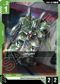 Jegan - Freedom Ascension - Gundam Card Game card