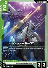 Kayra's Re-GZ - Freedom Ascension - Gundam Card Game card