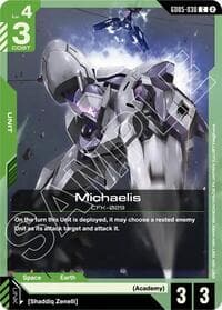 Michaelis - Freedom Ascension - Gundam Card Game card