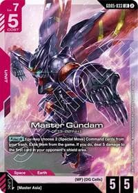 Master Gundam - Freedom Ascension - Gundam Card Game card