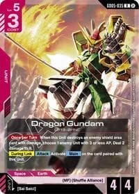 Dragon Gundam - Freedom Ascension - Gundam Card Game card