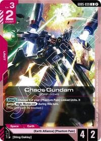 Chaos Gundam - Freedom Ascension - Gundam Card Game card