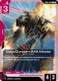 Gaia Gundam (MA Mode) - Freedom Ascension - Gundam Card Game card