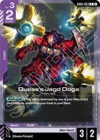Quess's Jagd Doga - Freedom Ascension - Gundam Card Game card