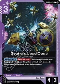 Gyunei's Jagd Doga (GD05-057) - Freedom Ascension - Gundam Card Game card