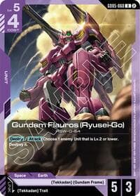 Gundam Flauros (Ryusei-Go) - Freedom Ascension - Gundam Card Game card