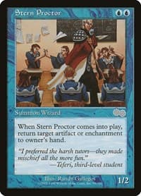 Stern Proctor - Urza's Saga - Magic: The Gathering card