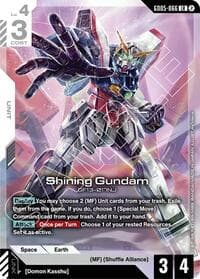 Shining Gundam (GD05-066) - Freedom Ascension - Gundam Card Game card