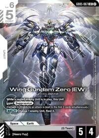 Wing Gundam Zero (EW) - Freedom Ascension - Gundam Card Game card