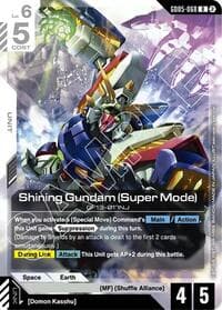 Shining Gundam (Super Mode) - Freedom Ascension - Gundam Card Game card